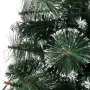 Albero di Natale Artificiale con Supporto e LED Verde 90 cm PVC