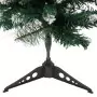 Albero di Natale Artificiale con Supporto e LED Verde 90 cm PVC