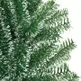 Albero di Natale Artificiale con Neve Fioccata Verde 180 cm