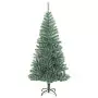 Albero di Natale Artificiale con Neve Fioccata Verde 150 cm