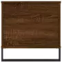 Tavolino Salotto Rovere Marrone 90x44,5x45 cm Legno Multistrato