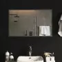 Specchio da Bagno con Luci LED 80x50 cm