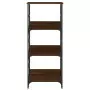 Libreria Rovere Marrone 50x33x117,5 cm in Legno Multistrato