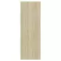 Armadietto a Parete per TV Rovere Sonoma 37x37x107cm Truciolato