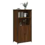 Credenza Rovere Marrone 62x36x121,5 cm in Legno Multistrato