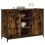 Credenza Rovere Fumo 100x35x70 cm in Legno Multistrato