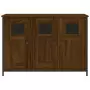 Credenza Rovere Marrone 100x35x70 cm in Legno Multistrato