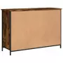 Credenza Rovere Fumo 100x35x70 cm in Legno Multistrato