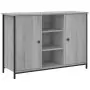 Credenza Grigio Sonoma 100x35x70 cm in Legno Multistrato