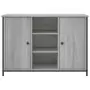 Credenza Grigio Sonoma 100x35x70 cm in Legno Multistrato