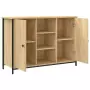 Credenza Rovere Sonoma 100x35x70 cm in Legno Multistrato