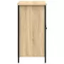 Credenza Rovere Sonoma 100x35x70 cm in Legno Multistrato