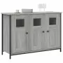 Credenza Grigio Sonoma 100x35x70 cm in Legno Multistrato