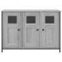 Credenza Grigio Sonoma 100x35x70 cm in Legno Multistrato