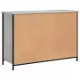 Credenza Grigio Sonoma 100x35x70 cm in Legno Multistrato