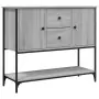 Credenza Grigio Sonoma 100x36x85 cm in Legno Multistrato