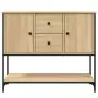 Credenza Rovere Sonoma 100x36x85 cm in Legno Multistrato