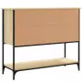 Credenza Rovere Sonoma 100x36x85 cm in Legno Multistrato