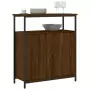 Credenza Rovere Marrone 70x30x80 cm in Legno Multistrato