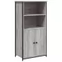 Credenza Grigio Sonoma 62x36x121,5 cm in Legno Multistrato