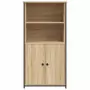 Credenza Rovere Sonoma 62x36x121,5 cm in Legno Multistrato