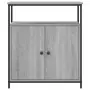 Credenza Grigio Sonoma 70x30x80 cm in Legno Multistrato