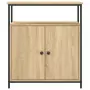 Credenza Rovere Sonoma 70x30x80 cm in Legno Multistrato