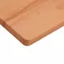 Piano per Tavolo 60x60x1,5 cm Quadrato Legno Massello di Faggio