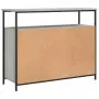 Credenza Grigio Sonoma 100x35x80 cm in Legno Multistrato