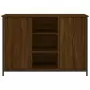 Credenza Rovere Marrone 100x35x70 cm in Legno Multistrato