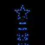 Illuminazione Albero di Natale con Picchetti 570LED Blu 300cm