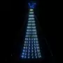 Illuminazione Albero di Natale a Cono 275LED Blu 180cm