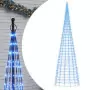 Illuminazione Albero di Natale su Pennone 3000LED Blu 800cm