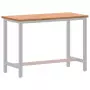 Piano per Banco da Lavoro 115x55x2,5 cm Legno Massello Faggio