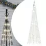 Luce Albero di Natale su Pennone 1534LED Bianco Freddo 500cm