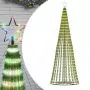 Illuminazione Albero di Natale a Cono 688LED Colorato 300cm