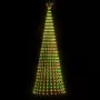 Illuminazione Albero di Natale a Cono 688LED Colorato 300cm