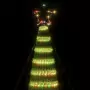 Illuminazione Albero di Natale a Cono 688LED Colorato 300cm