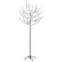 Albero di Natale 200 LED Blu Bianco Ciliegio in Fiore 180 cm