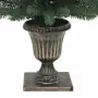 Alberi di Natale Artificiali 2 pz con 100 LED Verde 120 cm