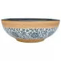 Lavabo da Appoggio Multicolore Rotondo Φ41x14 cm Ceramica