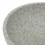 Lavabo da Appoggio Grigio Rotondo Φ41x14 cm Ceramica