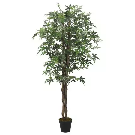 Acero Artificiale 336 Foglie 120 cm Verde