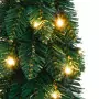 Albero di Natale Artificiale Preilluminato con 45 LED 90 cm