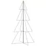 Albero di Natale a Cono 360 LED per Interni Esterni 143x250 cm