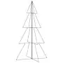 Albero di Natale a Cono 360 LED per Interni Esterni 143x250 cm