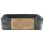 Lavabo Appoggio Nero Marrone Rettangolare 46x35,5x13cm Ceramica