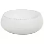 Lavabo da Appoggio Bianco Ovale 59x40x15 cm Ceramica