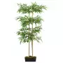 Albero Bambù Artificiale 380 Foglie 80 cm Verde