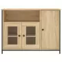 Credenza Rovere Sonoma 100x35x75 cm in Legno Multistrato